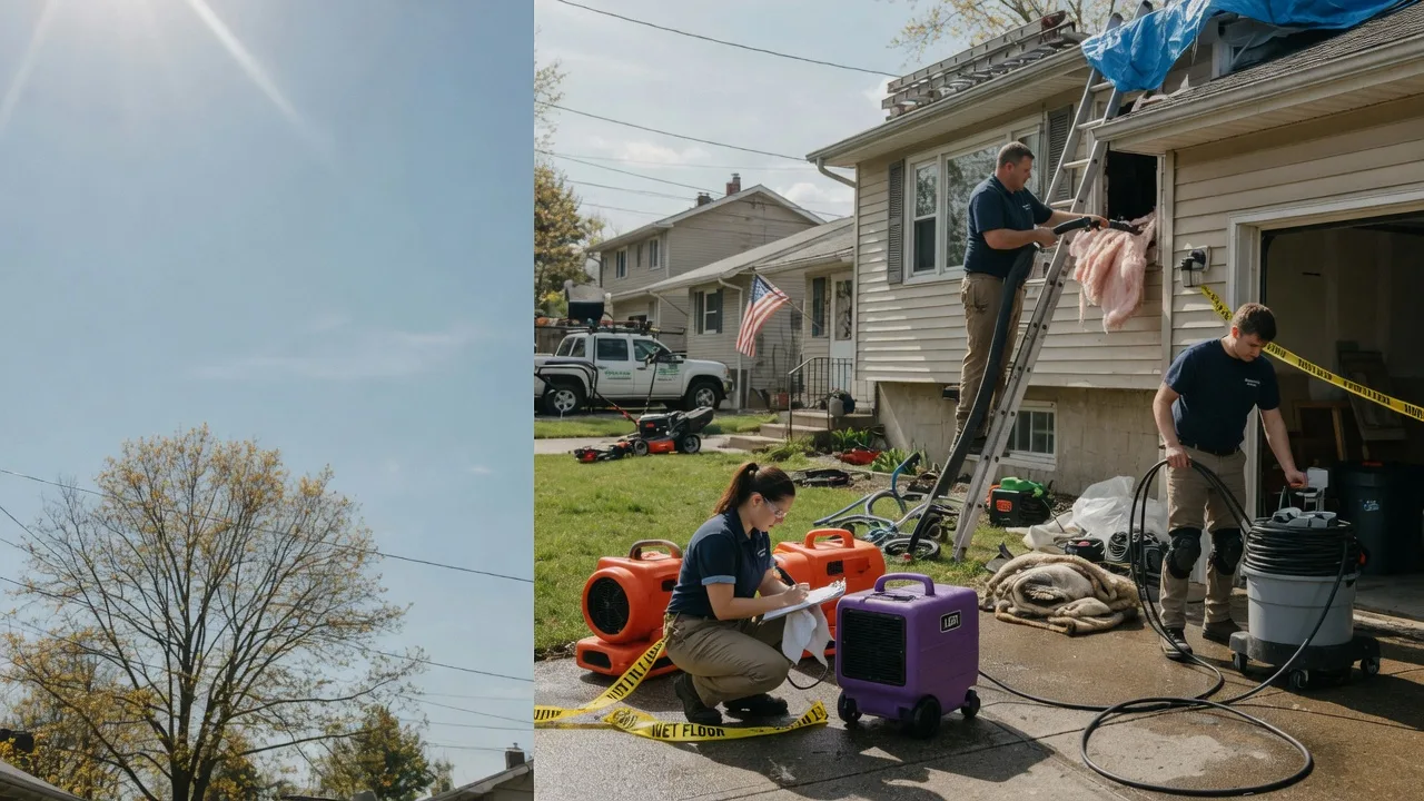 Emergency Water Removal in Bluffton, IN near me